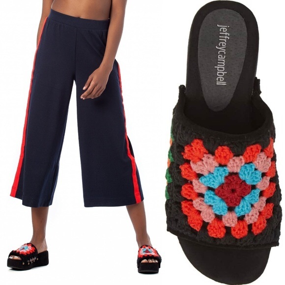 Jeffrey Campbell Shoes - JC Nonna Crochet wedge sandal